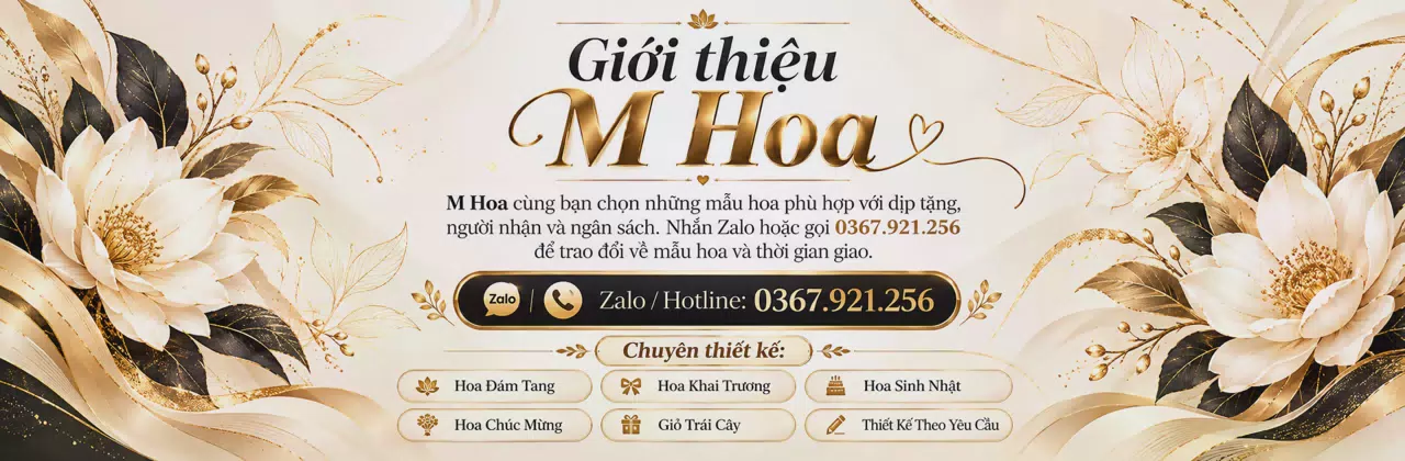 Ảnh bìa Shop hoa tươi Phường Thành Nam Ninh Bình - Để lời nhắn thêm dịu dàng